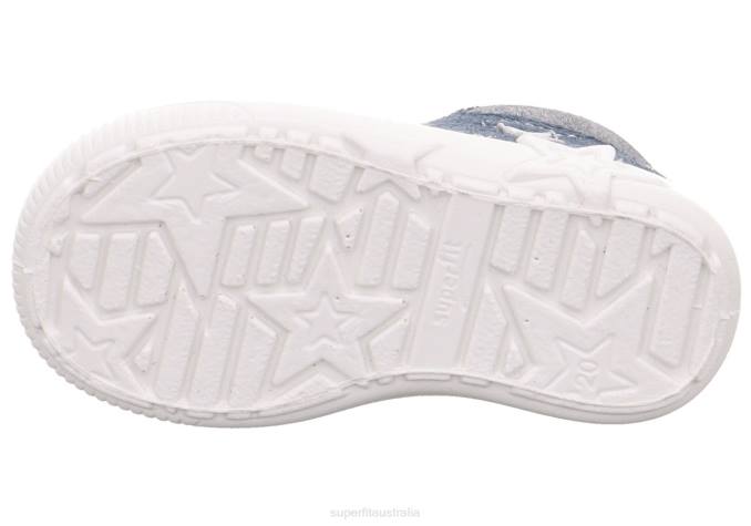 Superfit Blue/Light grey Babies STARLIGHT - Sneakers low with Lacing Z6Z8288 - Image 5