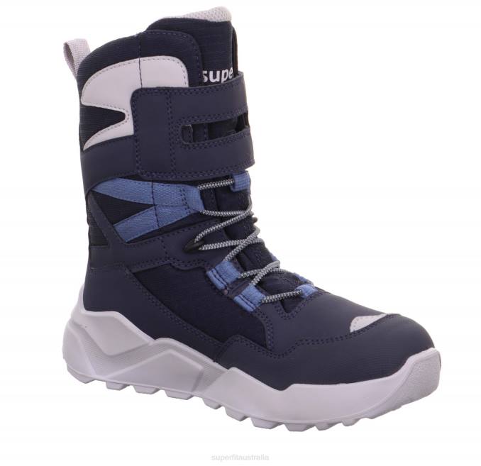 Superfit Blue/Light grey Kids & Teens ROCKET - Boot with Velcro Fastener Z6Z8922 - Image 4