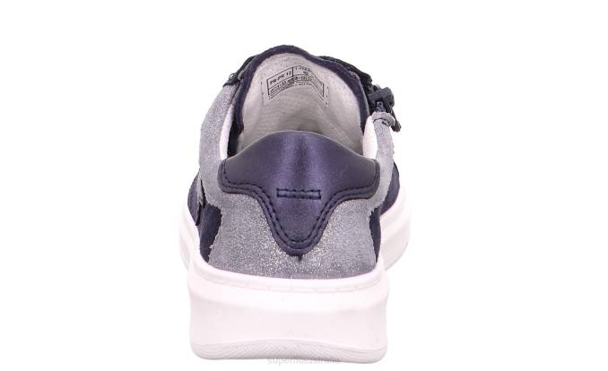 Superfit Blue/Light grey Toddlers COSMO - Sneakers low with Lacing Z6Z8784 - Image 3