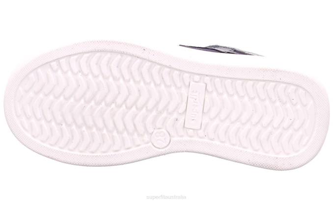 Superfit Blue/Light grey Toddlers COSMO - Sneakers low with Lacing Z6Z8784 - Image 5