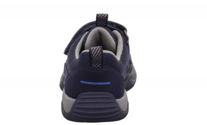 Superfit Blue/Light grey Toddlers STORM - Sneakers low with Velcro Fastener Z6Z8823 - Image 3
