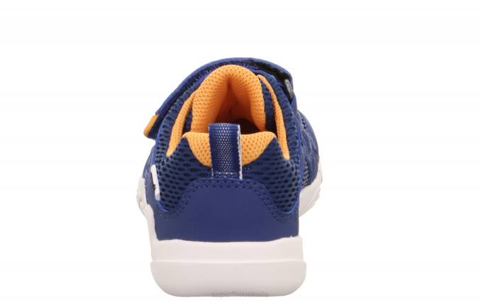Superfit Blue/Orange Babies TRACE - Sneakers low with Velcro Fastener Z6Z8540 - Image 3