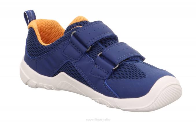 Superfit Blue/Orange Babies TRACE - Sneakers low with Velcro Fastener Z6Z8540 - Image 4
