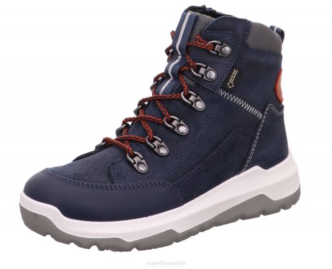 superfit_blue_orange_kids_teens_space_boot_with_zip_z6z8915.jpg Superfit Blue/Orange Kids & Teens SPACE - Boot with Zip Z6Z8915 - Image 1