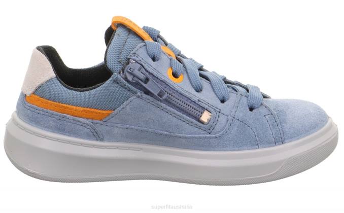 Superfit Blue/Orange Toddlers COSMO - Sneakers low with Lacing Z6Z8791 - Image 2