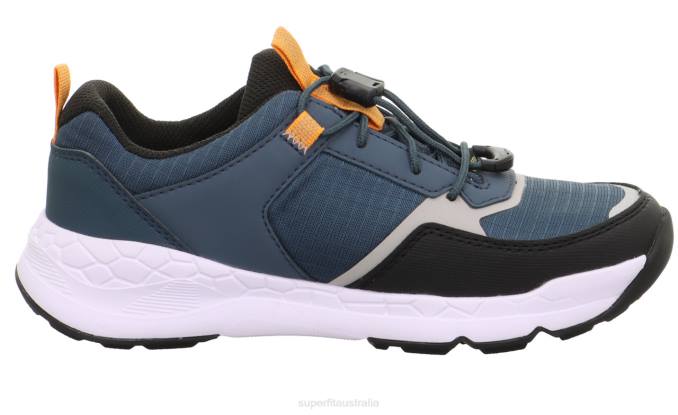 Superfit Blue/Orange Toddlers FREE RIDE - Sneakers low with Quick release fastener Z6Z8895 - Image 2