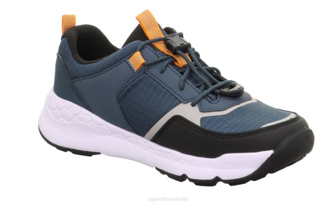 Superfit Blue/Orange Toddlers FREE RIDE - Sneakers low with Quick release fastener Z6Z8895 - Image 4