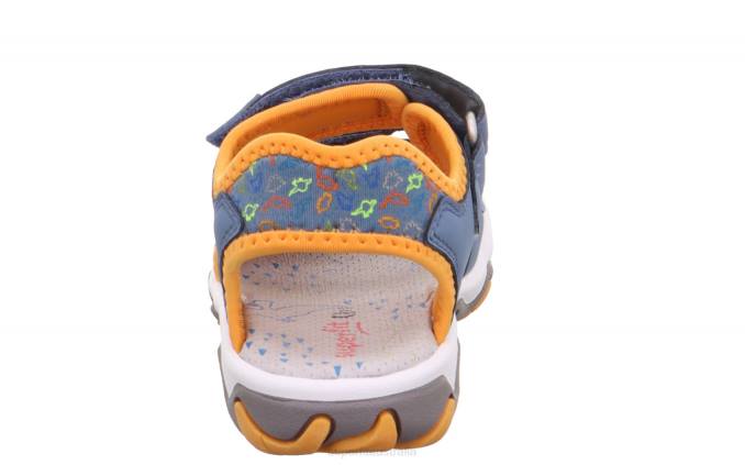 Superfit Blue/Orange Toddlers MIKE 3.0 - Sandal with Velcro Fastener Z6Z8647 - Image 3
