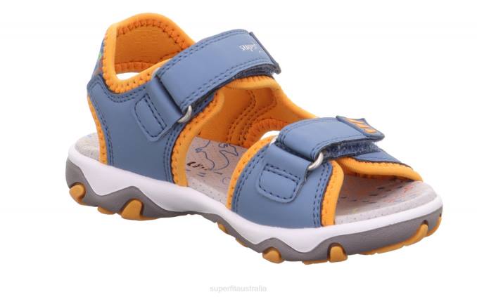 Superfit Blue/Orange Toddlers MIKE 3.0 - Sandal with Velcro Fastener Z6Z8647 - Image 4