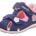 Superfit Blue/Pink Babies FANNI - Sandal with Velcro Fastener Z6Z8178