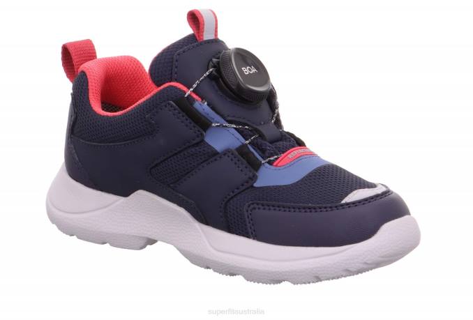 Superfit Blue/Pink Kids & Teens RUSH - Sneakers low with BOA Fit System Z6Z8539 - Image 4