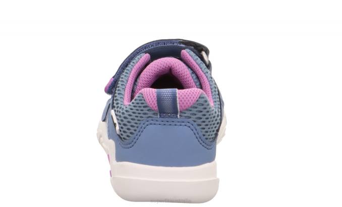 Superfit Blue/Purple Babies TRACE - Sneakers low with Velcro Fastener Z6Z8547 - Image 3