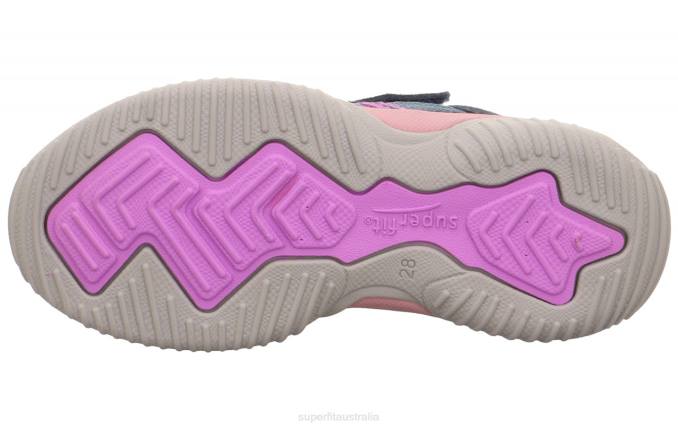 Superfit Blue/Purple Toddlers STORM - Sneakers low with Velcro Fastener Z6Z8788 - Image 5
