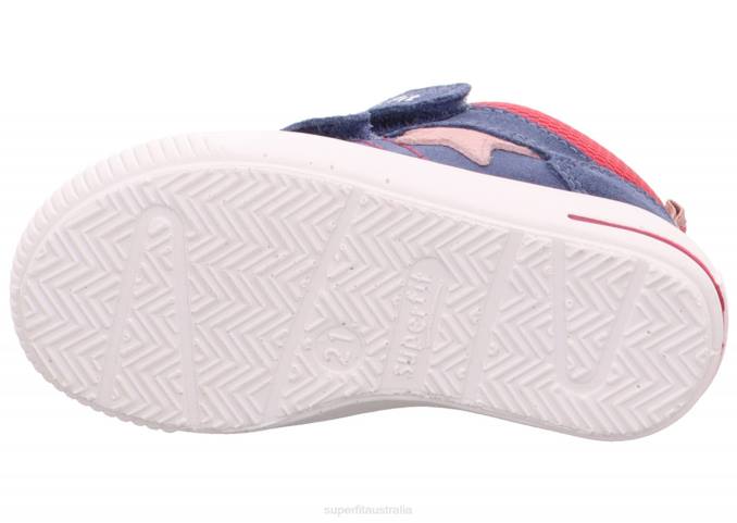 Superfit Blue/Red Babies MOPPY - Sneakers low with Velcro Fastener Z6Z8309 - Image 6