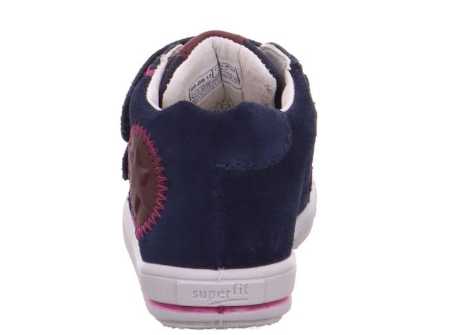 Superfit Blue/Red Babies MOPPY - Sneakers low with Velcro Fastener Z6Z8379 - Image 3