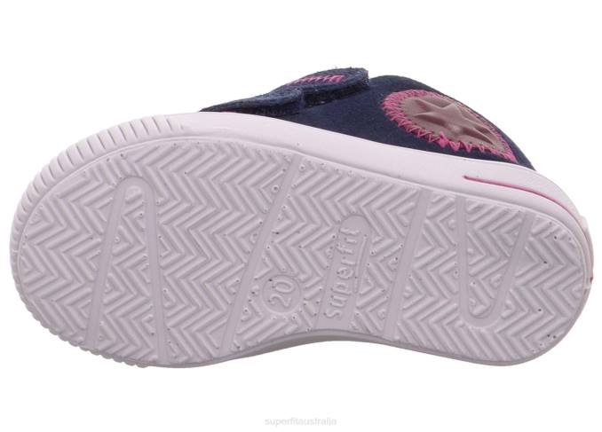 Superfit Blue/Red Babies MOPPY - Sneakers low with Velcro Fastener Z6Z8379 - Image 5
