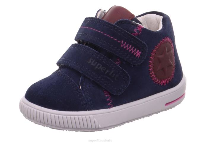 superfit_blue_red_babies_moppy_sneakers_low_with_velcro_fastener_z6z8379.jpg Superfit Blue/Red Babies MOPPY - Sneakers low with Velcro Fastener Z6Z8379 - Image 1