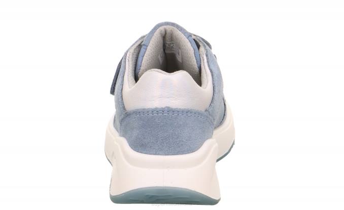 Superfit Blue/Silver Toddlers MELODY - Sneakers low with Velcro Fastener Z6Z8820 - Image 3