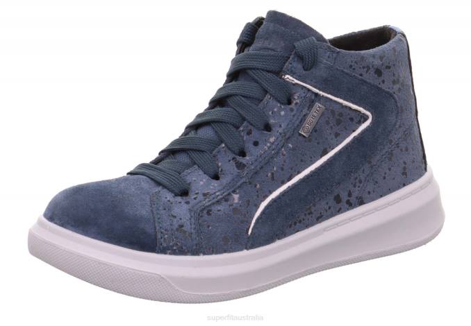 superfit_blue_toddlers_cosmo_sneakers_high_with_zip_z6z8863.jpg Superfit Blue Toddlers COSMO - Sneakers high with Zip Z6Z8863 - Image 1