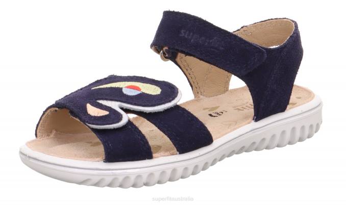 superfit_blue_toddlers_sparkle_sandal_with_velcro_fastener_z6z8652.jpg Superfit Blue Toddlers SPARKLE - Sandal with Velcro Fastener Z6Z8652 - Image 1