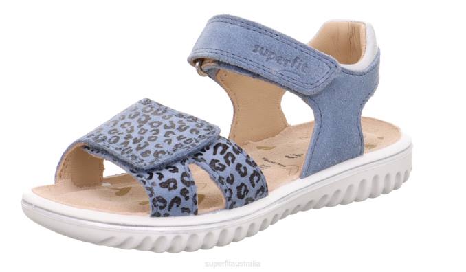 superfit_blue_toddlers_sparkle_sandal_with_velcro_fastener_z6z8678.jpg Superfit Blue Toddlers SPARKLE - Sandal with Velcro Fastener Z6Z8678 - Image 1