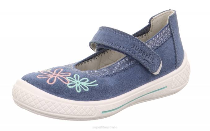superfit_blue_toddlers_tensy_ballerina_with_velcro_fastener_z6z8607.jpg Superfit Blue Toddlers TENSY - Ballerina with Velcro Fastener Z6Z8607 - Image 1