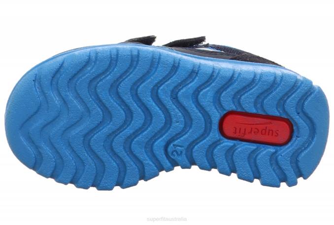 Superfit Blue/Turquoise Babies SPORT7 MINI - Sneakers low with Velcro Fastener Z6Z8320 - Image 5