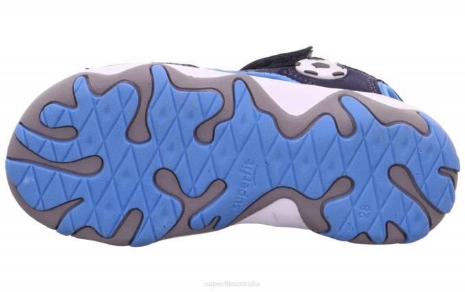 Superfit Blue/Turquoise Toddlers MIKE 3.0 - Sandal with Velcro Fastener Z6Z8628 - Image 6