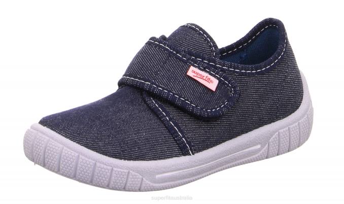 superfit_blue_white_babies_bill_slipper_with_velcro_fastener_z6z848.jpg Superfit Blue/White Babies BILL - Slipper with Velcro Fastener Z6Z848 - Image 1