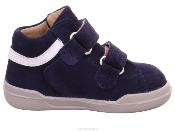 Superfit Blue/White Babies SUPERFREE - Sneakers low with Velcro Fastener Z6Z8351 - Image 2