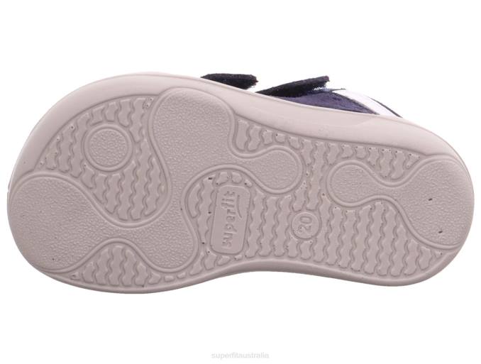 Superfit Blue/White Babies SUPERFREE - Sneakers low with Velcro Fastener Z6Z8351 - Image 5