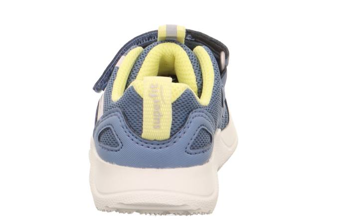 Superfit Blue/Yellow Babies RUSH - Sneakers low with Velcro Fastener Z6Z8251 - Image 3