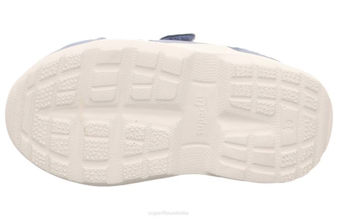Superfit Blue/Yellow Babies RUSH - Sneakers low with Velcro Fastener Z6Z8251 - Image 5