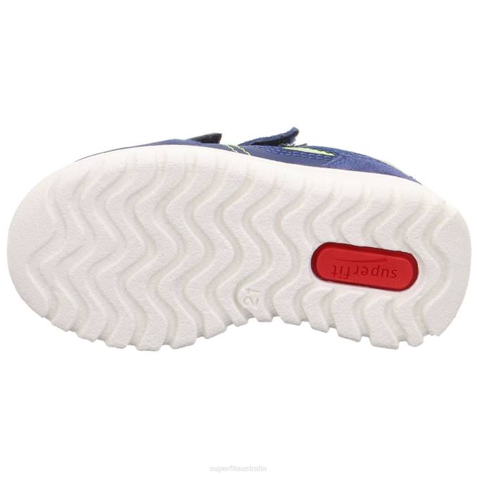 Superfit Blue/Yellow Babies SPORT7 MINI - Sneakers low with Velcro Fastener Z6Z8316 - Image 5