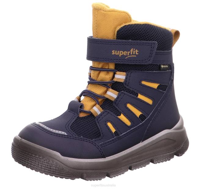 superfit_blue_yellow_toddlers_mars_boot_with_velcro_fastener_z6z8739.jpg Superfit Blue/Yellow Toddlers MARS - Boot with Velcro Fastener Z6Z8739 - Image 1