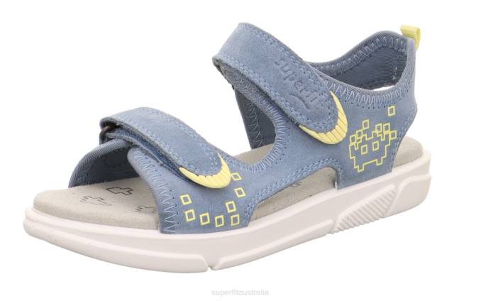 superfit_blue_yellow_toddlers_pixie_sandal_with_velcro_fastener_z6z8650.jpg Superfit Blue/Yellow Toddlers PIXIE - Sandal with Velcro Fastener Z6Z8650 - Image 1