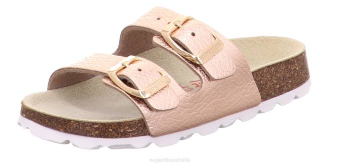 superfit_bronze_toddlers_fussbettpantoffel_slipper_with_buckle_z6z8584.jpg Superfit Bronze Toddlers FUSSBETTPANTOFFEL - Slipper with Buckle Z6Z8584 - Image 1