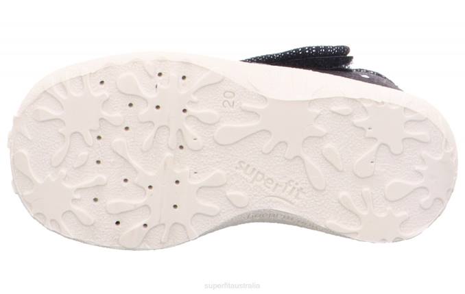 Superfit Dark Blue/Silver Babies SPOTTY - Slipper with Velcro Fastener Z6Z893 - Image 5