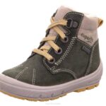 Superfit Green/Beige Babies GROOVY - Boot with Lacing Z6Z8469