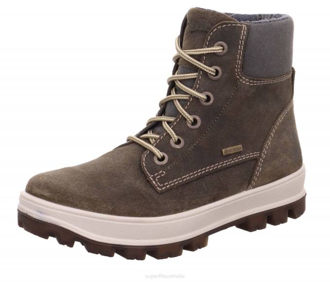 superfit_green_kids_teens_tedd_boot_with_lacing_z6z8935.jpg Superfit Green Kids & Teens TEDD - Boot with Lacing Z6Z8935 - Image 1