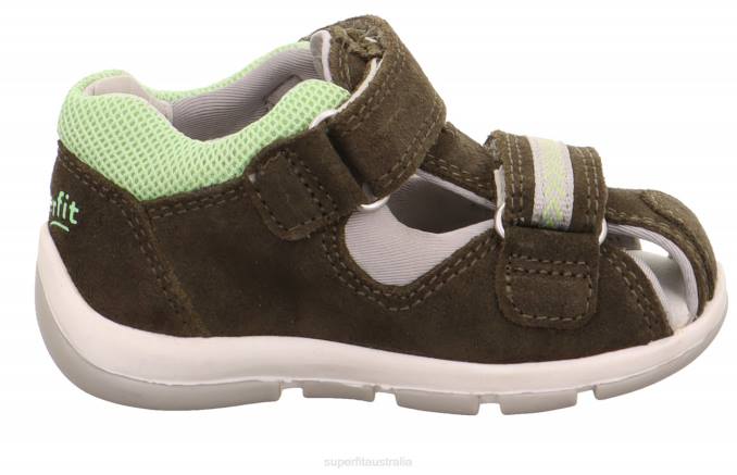 Superfit Green/Light Green Babies FREDDY - Sandal with Velcro Fastener Z6Z8168 - Image 2