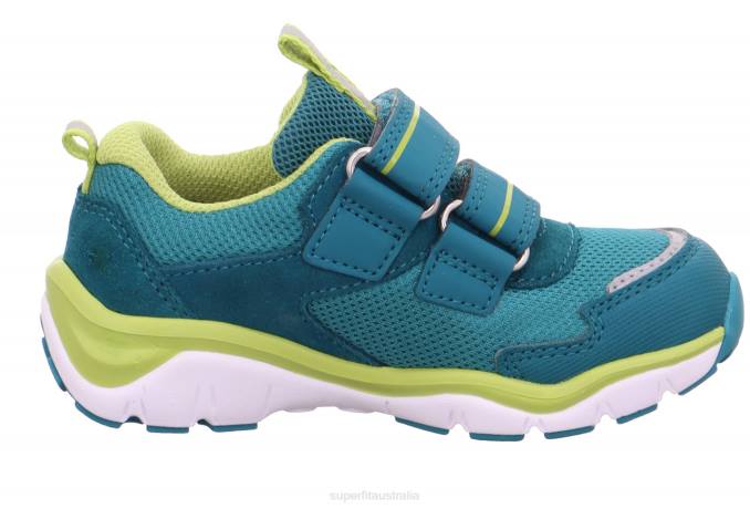 Superfit Green/Light Green Toddlers SPORT5 - Sneakers low with Velcro Fastener Z6Z8789 - Image 2
