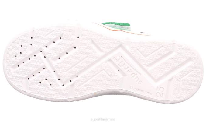 Superfit Green/Orange Babies BENNY - Slipper with Velcro Fastener Z6Z866 - Image 5