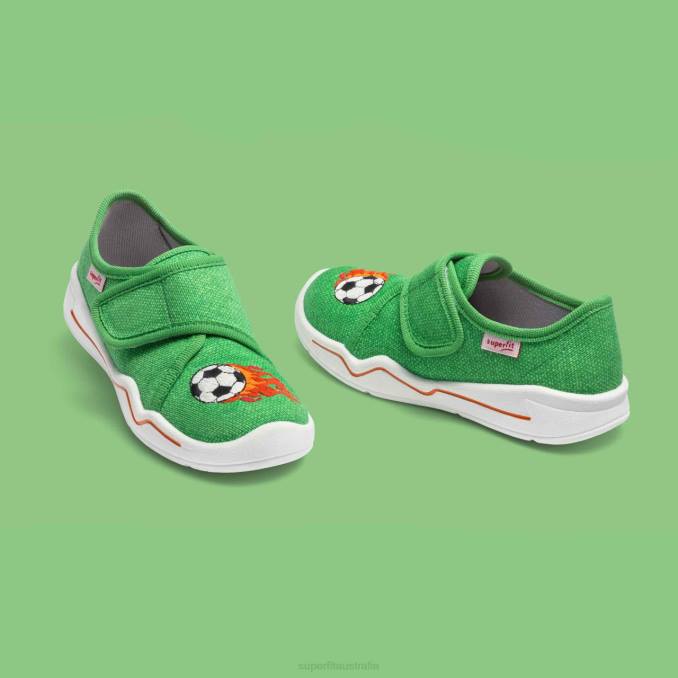 Superfit Green/Orange Babies BENNY - Slipper with Velcro Fastener Z6Z866 - Image 9