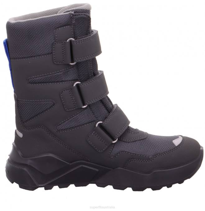 Superfit Grey/Blue Kids & Teens ROCKET - Boot with Velcro Fastener Z6Z8928 - Image 2