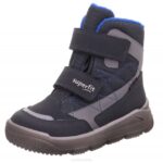 Superfit Grey/Blue Toddlers MARS - Boot with Velcro Fastener Z6Z8751