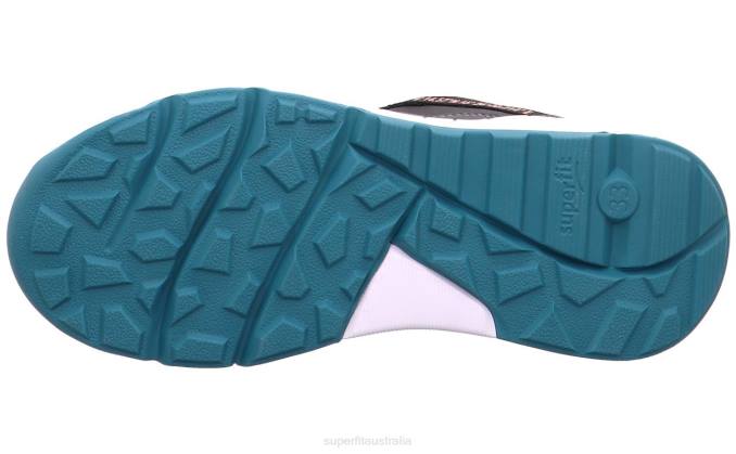Superfit Grey/Green Toddlers FREE RIDE - Sneakers low with BOA Fit System Z6Z8883 - Image 5