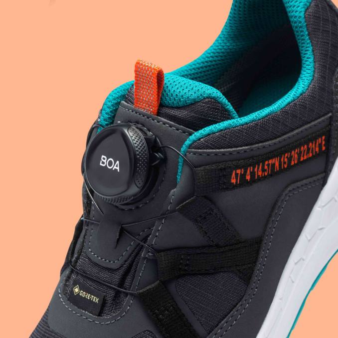 Superfit Grey/Green Toddlers FREE RIDE - Sneakers low with BOA Fit System Z6Z8883 - Image 8