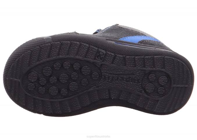 Superfit Grey/Light Blue Babies AVRILE MINI - Sneakers low with Lacing Z6Z8404 - Image 5