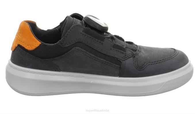 Superfit Grey/Orange Toddlers COSMO - Sneakers low with BOA Fit System Z6Z8832 - Image 2